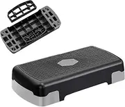 Aerobic Stepper Adjustable Height | Adjustable Height Workout Stepper, Exercise Step 4in 6in 8in Height For Women Home Gym Fitness