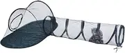 Portable Cat Playpen, Foldable Outdoor Puppy Playpen 8 x 19.69 in Travel Puppy Tent Kennel, Easy Setup and Storage, Breathable Pet Enclosure for Small Animals