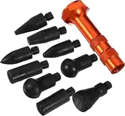 1Set Dent Removal Tap Down Tool Auto Body Repair Kit with Precision Pen and Tips for Ding and Dent Repair All Vehicle