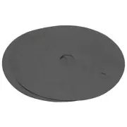 Tree Mulch Ring 82cm Nonwoven Tree Protector Mat Plant Cover Black 2 Pack