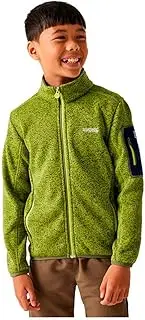 [REGATTA] Childrens/Kids Newhill Fleece Jacket (UK Size: 5-6 Years) (Grenoble Green/Nephrite Green)
