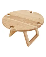 Fromagerie Collapsible Rubberwood Picnic Table - 40cm x 21cm