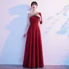 New Women Evening Party Dress Host Frocks Gowns Stage Performance Costumes