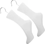 2Pcs Sock Foot Mannequin Display Model for Women Practical Sock Mold for Jewelry Shoes and Anklets Showcase Lightweight and Portable Design for Easy Use