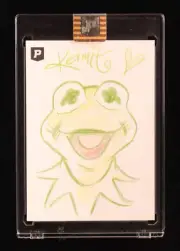 Kermit the Frog | The Muppets | Original Art Sketch Card by Guy Gilchrist 1/1