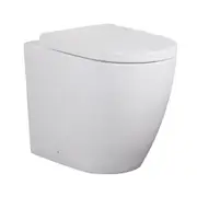 630*360*450mm Poseidon Elvera Gloss White Tornado Special Wall Faced Pan
