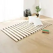 Generic Japanese Style Solid Wood Bed Support Slats for Tatami Bedroom Furniture Single Double Queen King Bed Frame (100x200cm), TTB06