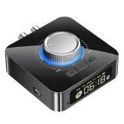 Bluetooth 5.0 Receiver Transmitter Wireless 3.5mm AUX to RCA HiFi Adapter