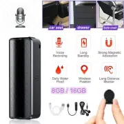 Magnetic Spy Recorder MP3 Voice Activated Mini Audio Hidden Recording Device