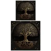 Cloth Tarot Mat Table Cloth Square Alter Wiccan Spiritual Alter