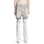 [RICK OWENS] RICK OWENS MAN GOLD SHORTS & SKIRTS Gold