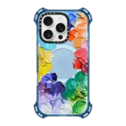iPhone 16 Pro Bounce Case MagSafe Compatible Rainbow Color Wheel
