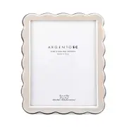 Argento Sc Scalloped Sterling Silver Picture Frame, 8 x 10