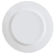 G.E.T. PA1101922524 Corona Elegance Bright White Porcelain 10" dia. Plate- 2 Doz