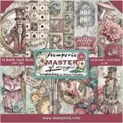 Stamperia MASTER OF MAGIC - 12" X 12" - Double Sided Paper - 10 SHEETS