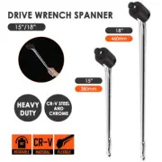 15" 18"Breaker Bar Socket Drive Wrench Long Spanner Heavy Duty 1/2"