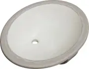PROFLO PF1714UA Biscuit 17-3/8" Undermount Bathroom Sink