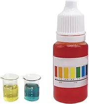 PH Test Drops | Water Quality Tester Accurate PH Water Tester, Portable PH Levels Tester Aquarium Water Tester for Freshwater Seawater