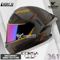 在飛比找樂天市場購物網優惠-LUBRO CORSA TECH 361 水泥灰 亮面 雙D