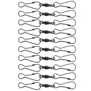 10 Pcs Stainless Steel Hook Heavy Duty Rotating Spinner Spinning