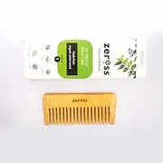 Zeross Oil Treated Neem Comb Rake, 100% Natural, Comb for Men and Women, Treated with Neem Oil (Pack of 1)