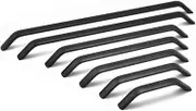 Dreneco 2 Pack Black Cabinet Handles Cupboard Handles Drawer Handles Kitchen Door Handles Bow Shaped Handles (288mm Hole Centres)