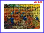Vincent van Gogh - The Red Vineyard Art - 120 Piece Jigsaw Puzzle