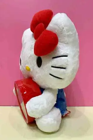 【震撼精品百貨】Hello Kitty 凱蒂貓 三麗鷗 KITTY 絨毛娃娃-45周年限定版(附時鐘)#37226 震撼日式精品百貨