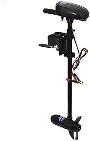 28 LBS 12 V Inflatable Boats Electric Motor kayaks Outboard Engine Canoe Accessories (Color : S-1)