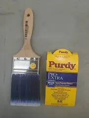 Purdy 144380730 Pro-Extra Sprig Wood Handle Stiff Flat Trim Paint Brush 3 W in.