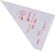 100pcs Food Grade Plastic Icing Piping Bags Pastry Fondant Cake Decorating Bag Tool for Home Baking (58x30x15cm / 22.83x11.81x5.91in)