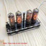 IN-8 4-Digit Nixie Tube Desktop Clock Advance w/ LED Backlight Remote Control
