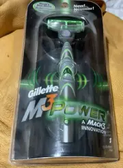 Original ~ Gillette MACH3 ~ Razor Handle With 2 Cartridges ~ New & Sealed