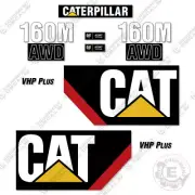 Fits Caterpillar 160M AWD Decal Kit Scraper Motor Grader - 7 YEAR 3M Vinyl!