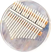 ERINGOGO 17-key Rainbow Crystal Kalimba Thumb Piano Acrylic Piano Keyboard Mini Kalimba for Adults Boys and Girls
