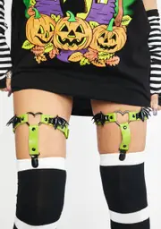 Slime Night Flight Garter Set