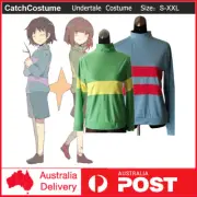 Undertale Chara/Frisk Sweats Cosplay Costume Shirt Top Game Unisex Sweatshirt