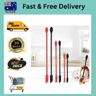 LONGFITE Small Silicone Spatula with Spoon Set 6 Pieces Double-End Flexible S...
