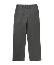 Homme Plissé Issey Miyake Pleated Tapered Leg Trousers 2,3 Black