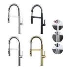 Decaura 3-Mode Pull Down/Out Kitchen Mixer Taps High-arc Lead-free Sink Tap WELS