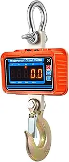 [Generic] Heavy Du Electronic Luggage Scale Multifunctional Digital Scales Digital Display High Accurate Weighing Tool Hook Hung Scale Crane Scale with Remote Controller