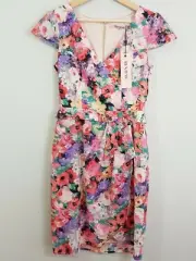 [ REVIEW ] Womens Mariana Floral Print Dress NEW $269.99 | Size AU 8 or US 4