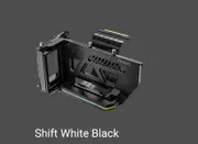 Antec RGB Adjustable Shift PCI Vertical GPU Bracket PCI-E 4.0 Riser Cable Black (190mm) for 4090 7900 XTX Cards. E-ATX, ATX, Case. 4 PCI required AT-ARCVB-BK190-A-PCIE4-RTX40