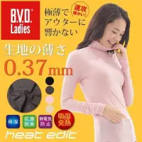 在飛比找Yahoo!奇摩拍賣優惠-Co媽日本代購 BVD Ladies 保濕 吸濕發熱 0.3