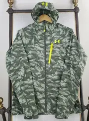 NEW $100 UNDER ARMOUR Size Medium UA Storm Ultralight Mens Camo Full Zip Jacket