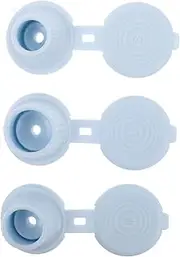 NOLITOY Leak Bottle Caps Kit 3pcs Inverted Silicone Caps for Beauty Salon Kitchen Supplies Condiments
