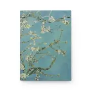 Vincent van Gogh Almond Blossom Hardcover Lined Journal Artistic Nature Notebook