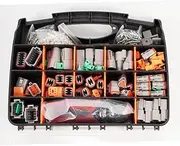 1800PC Deutsch DT Connector Plug Kit With Genuine Deutsch Crimp Tool Auto Marine