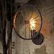 【威森家居】美式 輪框壁燈 現貨原木工業風現代簡約復古吸頂燈吊燈壁燈大廳客廳臥室陽台燈具LED設計師 L170468