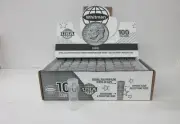Case of 500 Whitman Harris Round Screw Top Coin Tubes Holders Dimes 18mm
